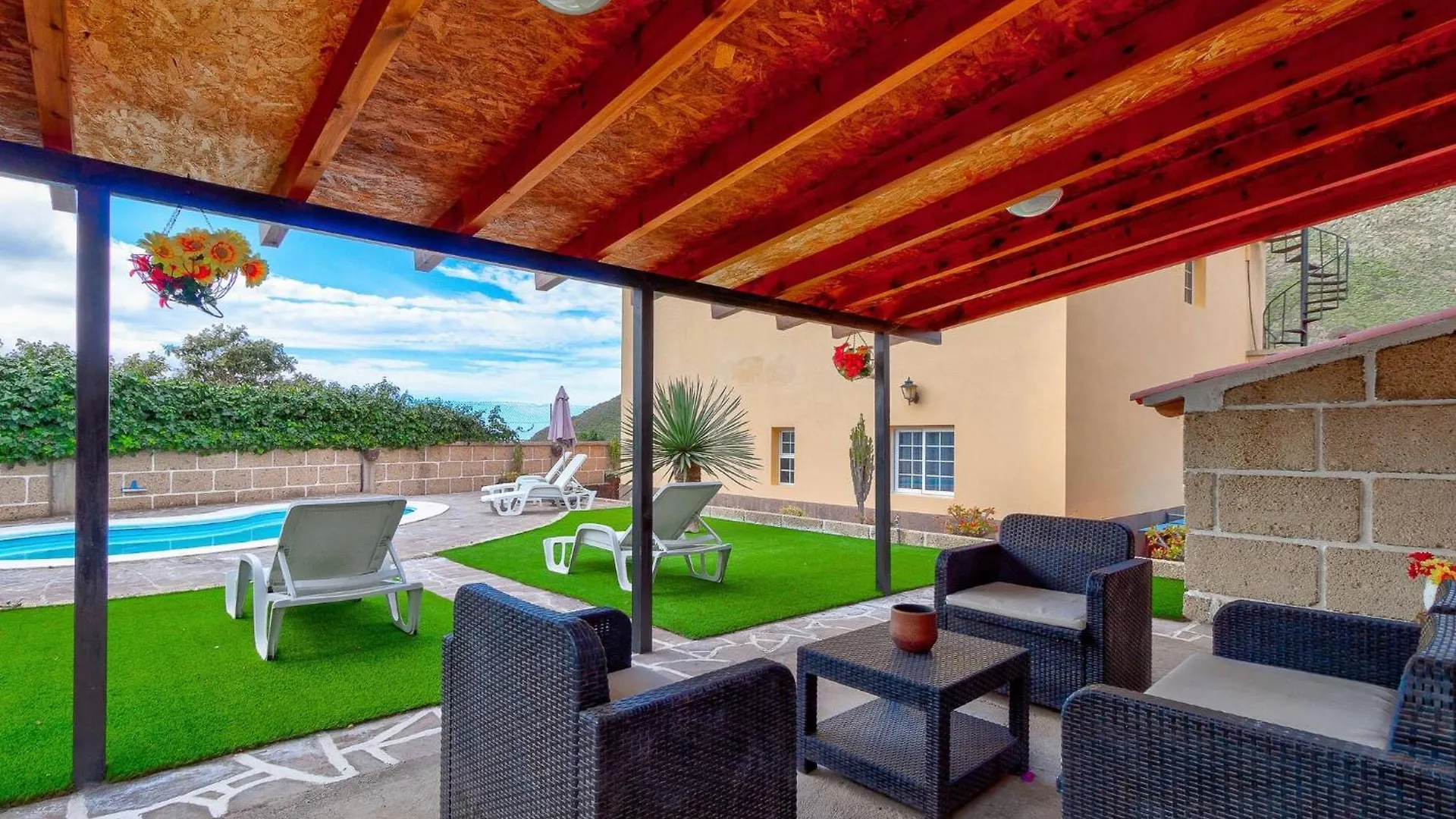 Beautiful Arianny House With Pool Apartment Arona